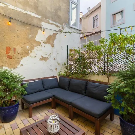 Intendente Terrace With Bbq 아파트 리스본